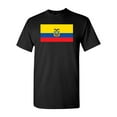 thumbnail image 1 of Ecuador Country Flag Adult DT T-Shirt Tee, 1 of 2