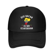 Ecuador Ecuadorian Flag Camiseta De Ecuatoriana Mujer Women Baseball Cap