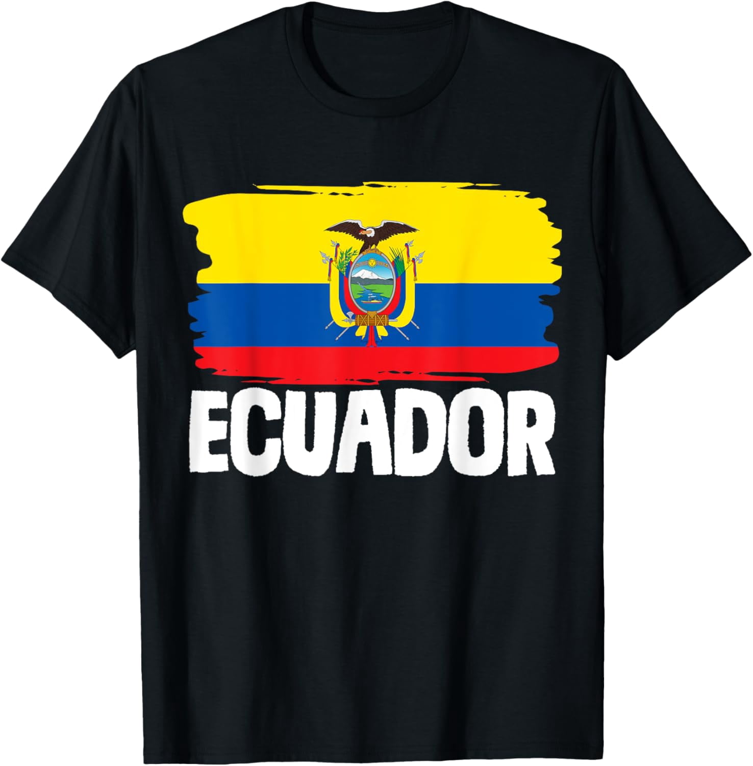 Ecuador Ecuadorian Flag T-Shirt - Walmart.com