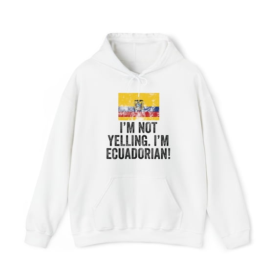 Ecuador Ecuadorian Pride Flag Hoodie, Gifts, Hooded Sweatshirt