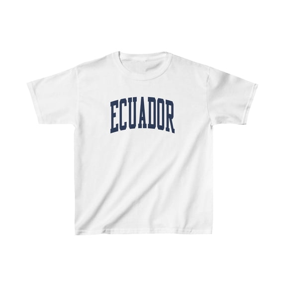 Ecuador Ecuadorian Pride Moving Away Kids Shirt Gifts Youth Tee Tshirt