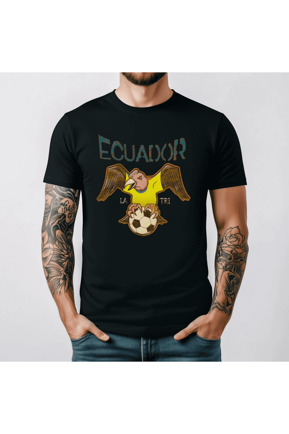 Ecuador Football T Shirt 2026 South America Copa Tournament Fan Graphic Top,for unisex up to 5XL