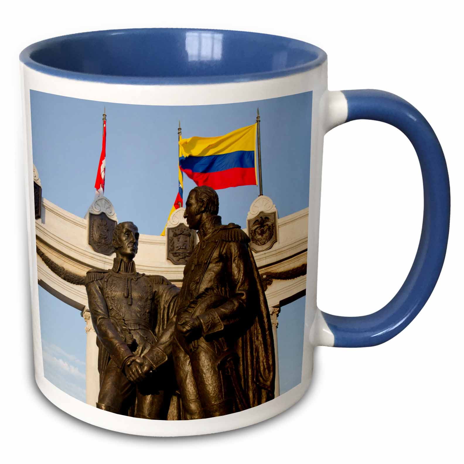 Ecuador, Guayaquil, Malecon 2000, Monument of Bolivar and San Martin