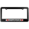 thumbnail image 1 of Ecuador Love with Hearts License Plate Frame, 1 of 1