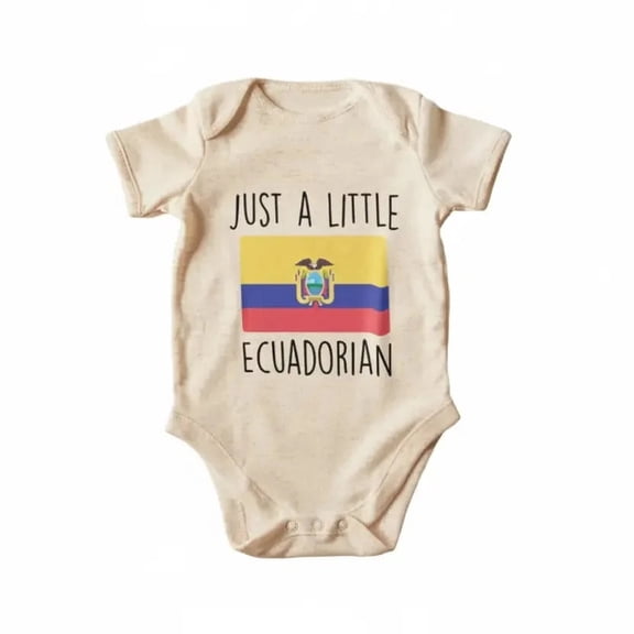 Ecuador Newborn Baby Bodysuit