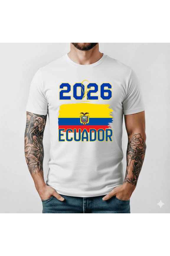 Ecuador Soccer Fan Shirt 2026 Football Game Day Tee Tournament Apparel Top,for unisex up to 5XL