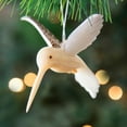 thumbnail image 1 of Ecuador Vegetable Ivory Humming Bird Ornament, 1 of 4
