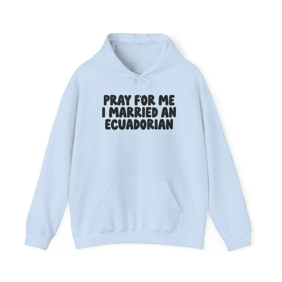 Ecuadorian Ecuador Wedding Wife Husband Hoodie, Gifts, Hooded Sweatshirt
