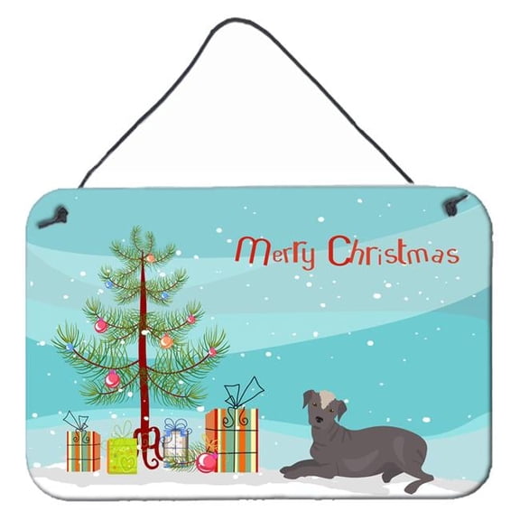 Ecuadorian Hairless Dog Christmas Tree Wall or Door Hanging Prints