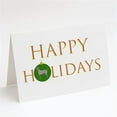 thumbnail image 1 of Ecuadorian Hairless Dog Happy Holidays Greeting Cards and Envelopes Pack of 8 7 in x 5 in, 1 of 3