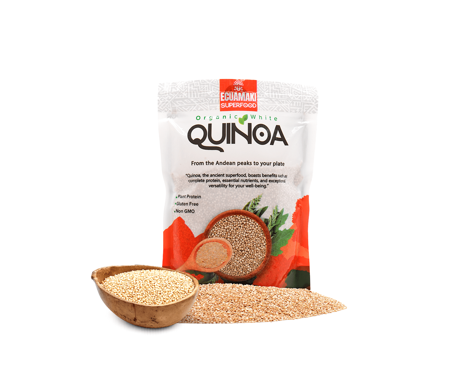 4 pack) Great Value Organic White Quinoa, 32 oz - Walmart.com