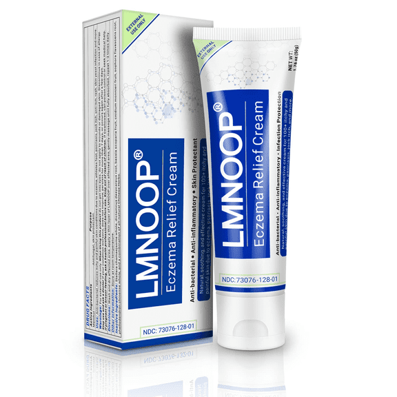 LMNOOP Eczema Cream for Dry, Itchy, Irritated, and Eczema Prone Skin, Maximum Strength Treatment Ointment for Rash, Psoriasis, Dermatitis 1.76 oz