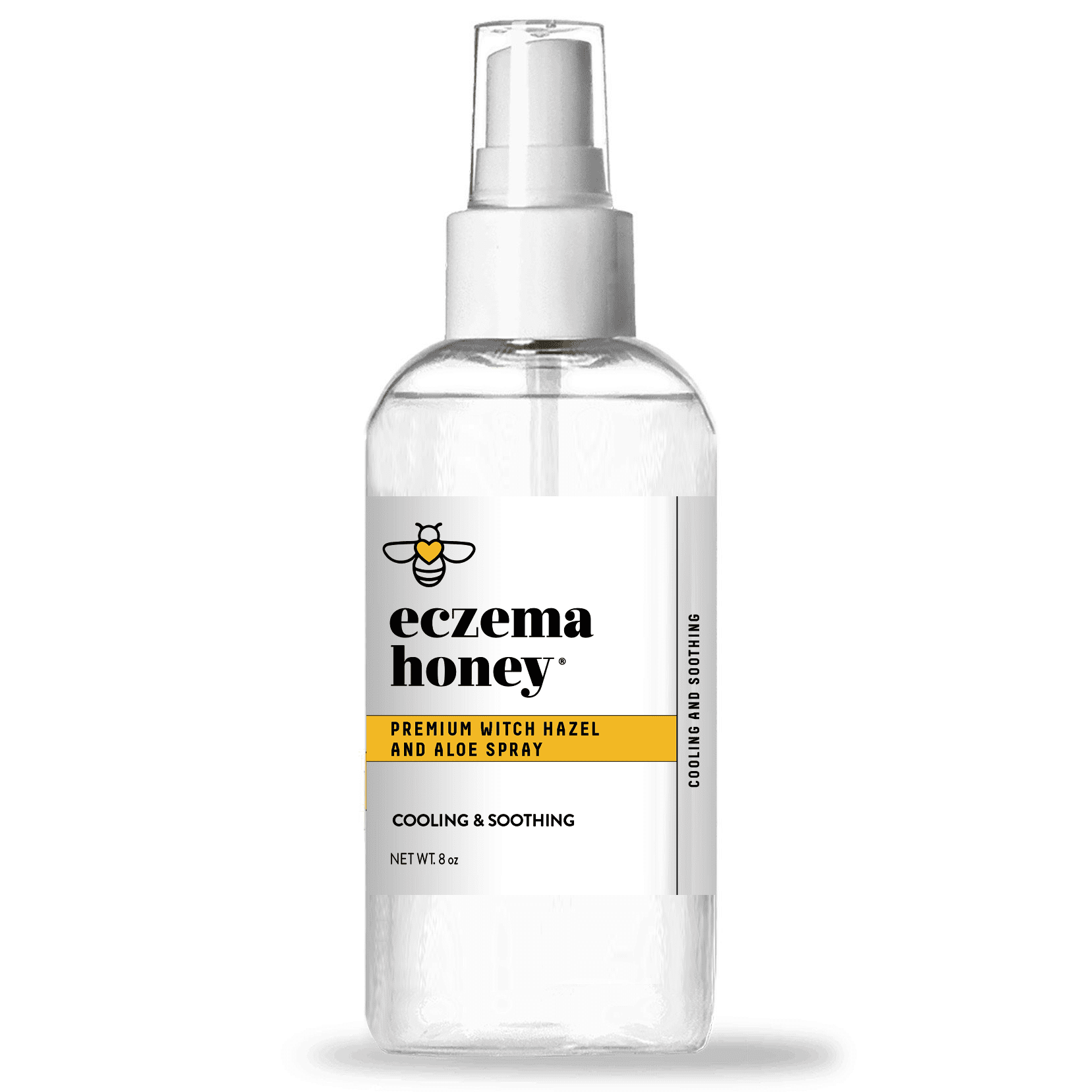 Eczema Honey Premium Witch Hazel and Aloe Spray for Dry Skin, 8 oz