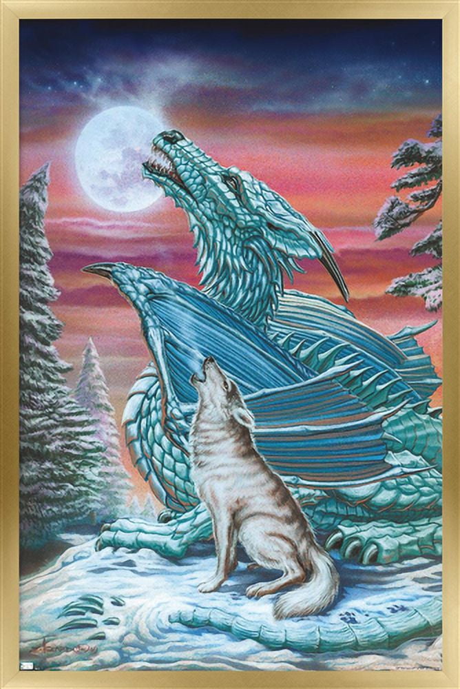 Ed Beard Jr - Moonsong Wall Poster, 14.725" x 22.375", Framed