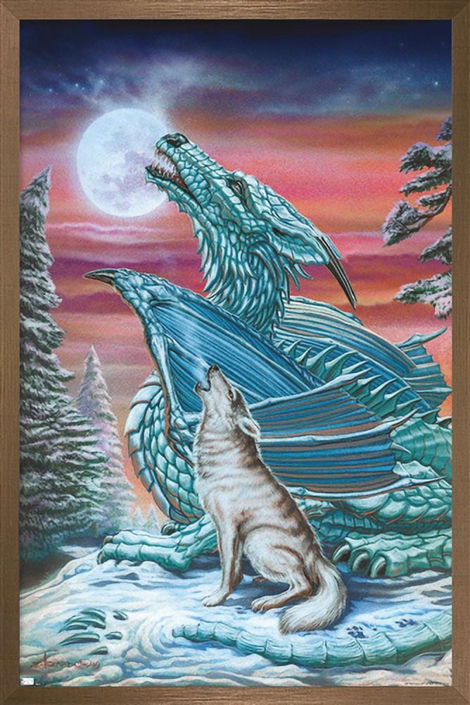 Ed Beard Jr - Moonsong Wall Poster, 14.725" x 22.375", Framed
