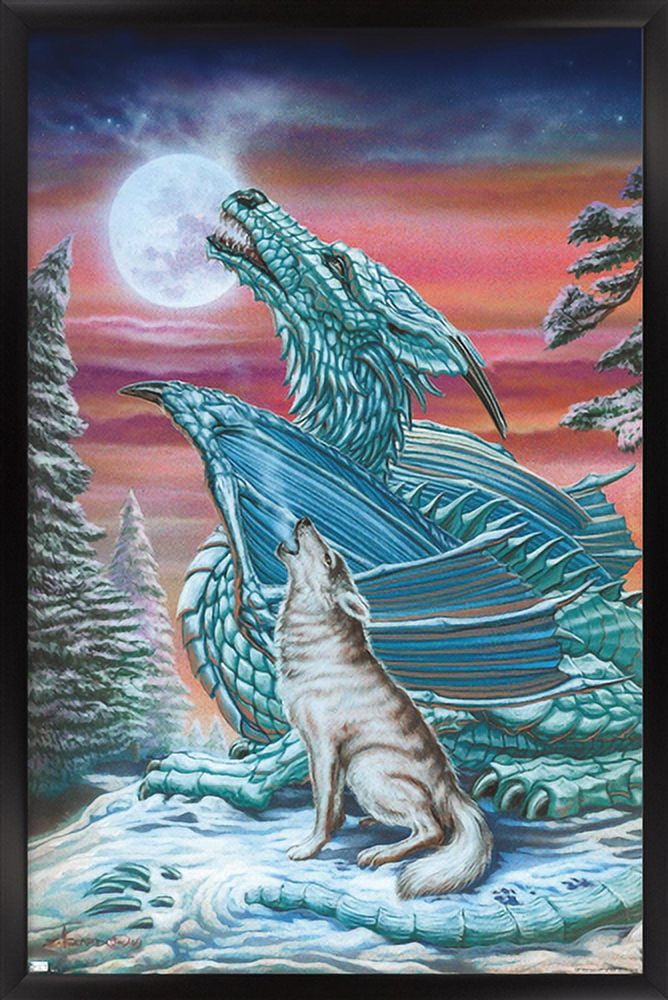 Ed Beard Jr - Moonsong Wall Poster, 22.375" x 34", Framed