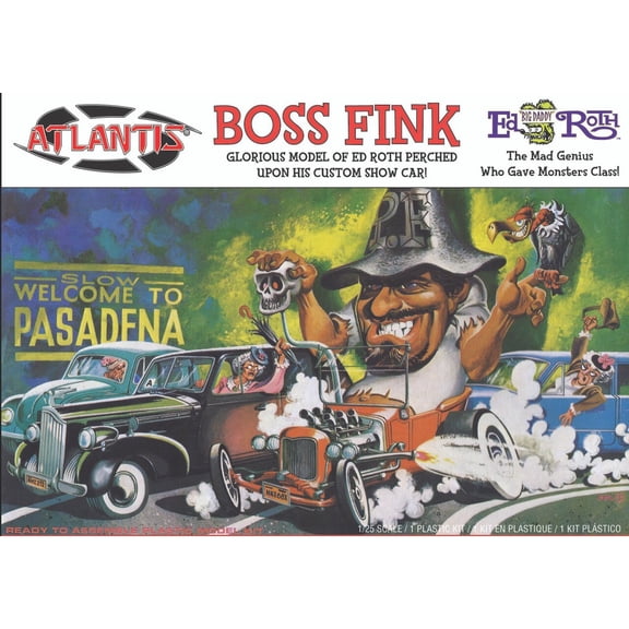 Ed Big Daddy Roth Boss Fink 1/25 Plastic Model kit Atlantis Models