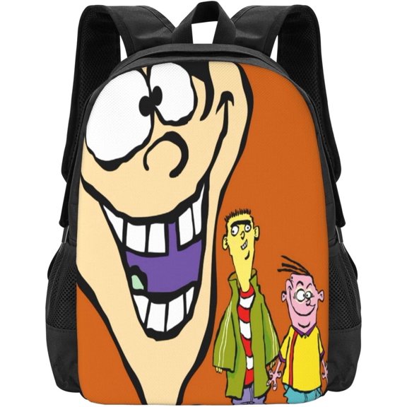Ed, EDD Anime N Eddy Backpack Large Capacity Leisure Travel Backpack Book Bag Outgoing Daypack 12.5x5.5x16.5 inch