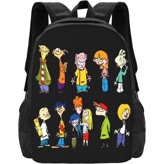 Ed, EDD Anime N Eddy Backpack Large Capacity Leisure Travel Backpack Book Bag Outgoing Daypack 12.5x5.5x16.5 inch