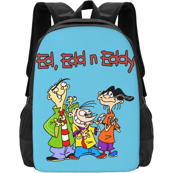Ed, EDD Anime N Eddy Backpack Large Capacity Leisure Travel Backpack Book Bag Outgoing Daypack 12.5x5.5x16.5 inch