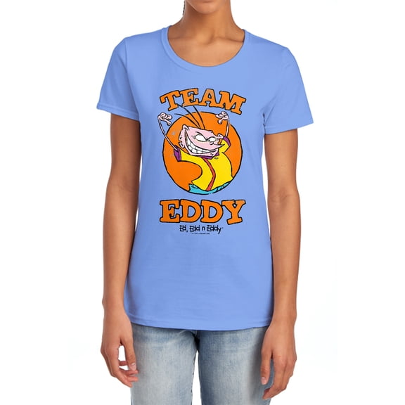 Ed EDD N Eddy Team Eddy Women's T Shirt, Carolina Blue, X-Large