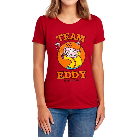 Ed EDD N Eddy Team Eddy Women's T Shirt, Red, Large