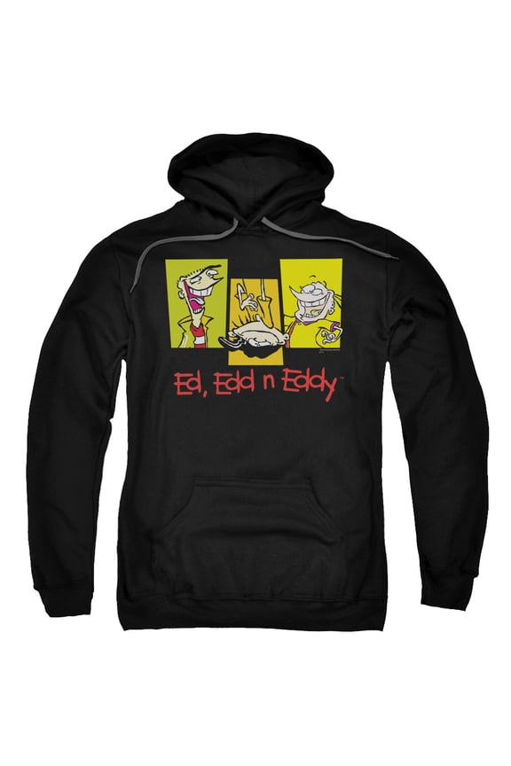 Ed Edd Eddy - 3 Ed'S - Pull-Over Hoodie - Large