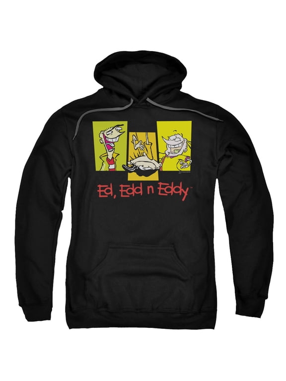 Ed Edd Eddy - 3 Ed'S - Pull-Over Hoodie - Large