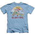 thumbnail image 1 of Ed Edd Eddy Jawbreakers S/S Juvenile 18/1 T-Shirt Carolina Blue (5/6), 1 of 1