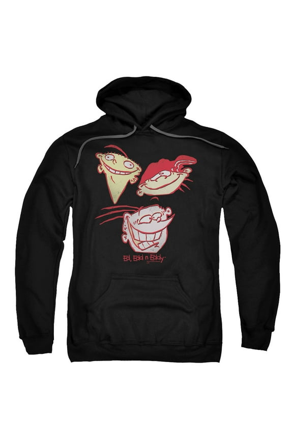 Ed Edd Eddy - Three Heads - Pull-Over Hoodie - Medium