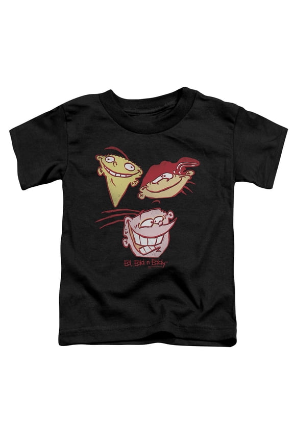 Ed Edd Eddy - Three Heads - Toddler Short Sleeve Shirt - 2T
