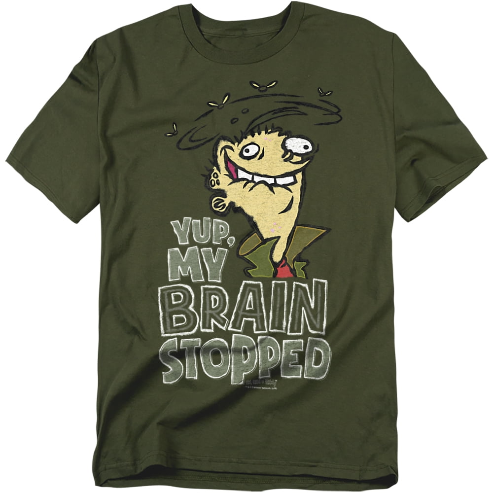 Ed Edd N Eddy - Brain Dead Ed - Short Sleeve Shirt - Large - Walmart.com