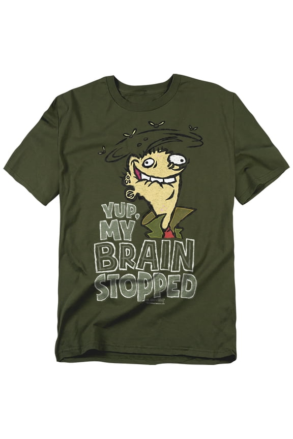 Ed Edd N Eddy - Brain Dead Ed - Short Sleeve Shirt - XXX-Large