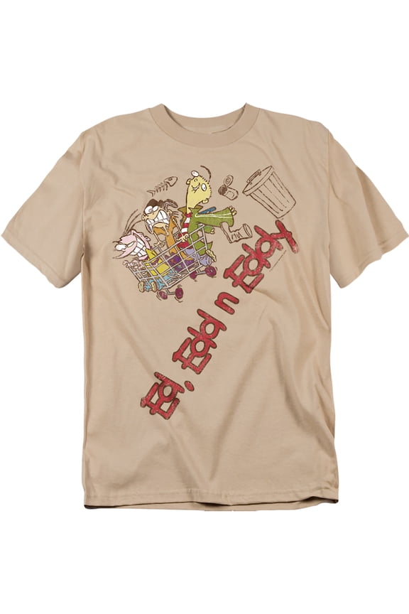 Ed Edd N Eddy Downhill Officially Licensed Adult T-Shirt 2XL