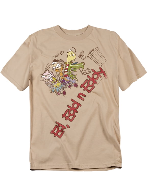 Ed Edd N Eddy Downhill Mens Short Sleeve Shirt