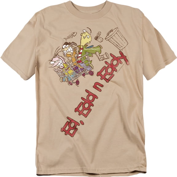 Ed Edd N Eddy Downhill Officially Licensed Adult T-Shirt S