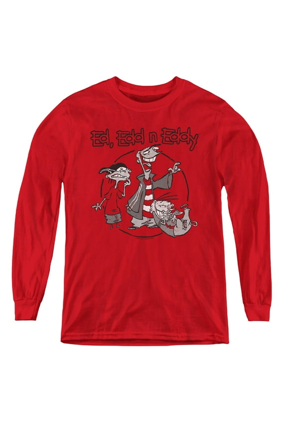 Ed Edd N Eddy - Gang - Youth Long Sleeve Shirt - Small