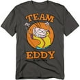 thumbnail image 1 of Ed, Edd N Eddy Men's  Team Eddy T-shirt Grey, 1 of 7