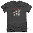 thumbnail image 1 of Ed Edd N Eddy Stand By Me S/S Adult V-Neck Charcoal, 1 of 1