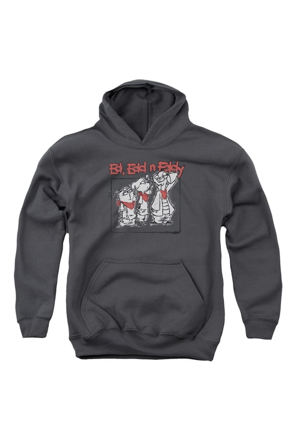 Ed Edd N Eddy - Stand By Me - Youth Hooded Sweatshirt - Large