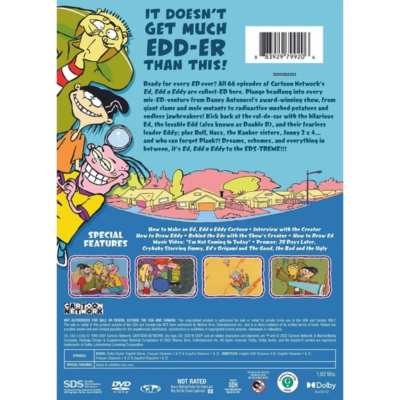 Ed, Edd N Eddy: The Complete Series (DVD)