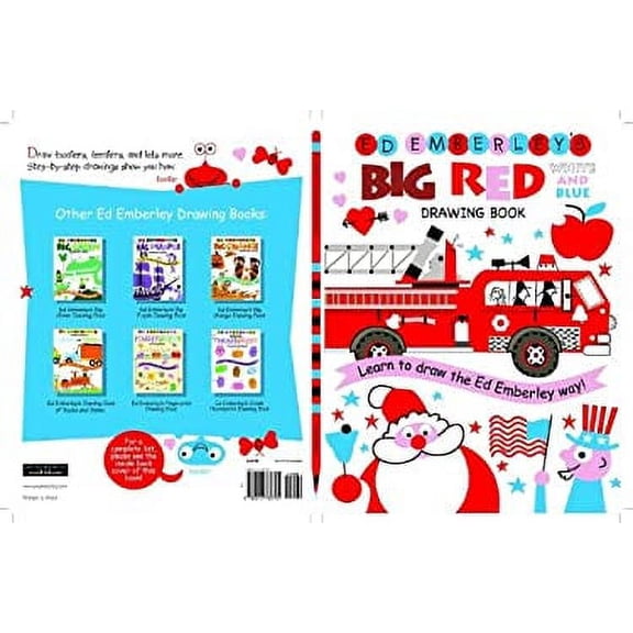 Pre-Owned Ed Emberley's Big Red Drawing Book (Ed Emberley's Big Series) (Paperback) 0316789747 9780316789745