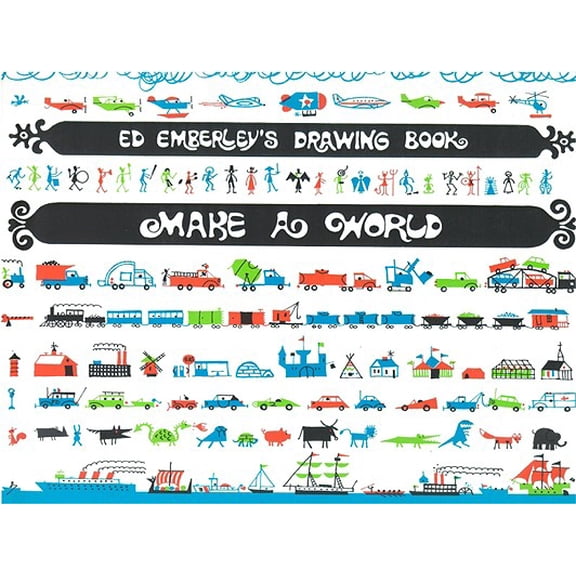 Pre-Owned Ed Emberley's Drawing Book : Make a World