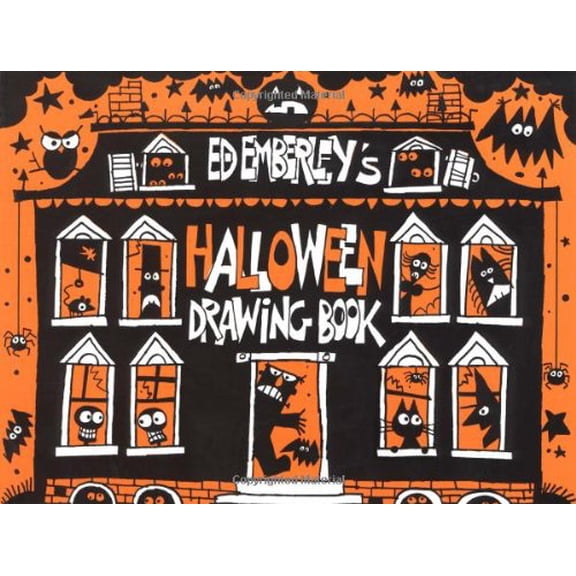 Pre-Owned Ed Emberley's Halloween Drawing Book (Paperback) 0316234818 9780316234818