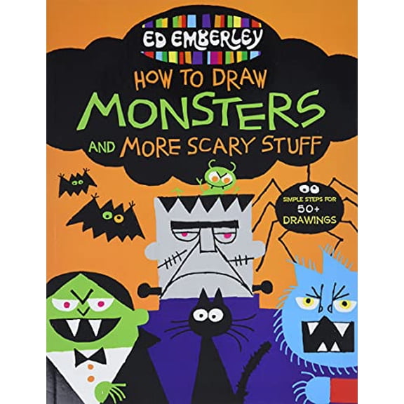 Pre-Owned Ed Emberley's How to Draw Monsters and More Scary Stuff (Paperback) 0316443441 9780316443449