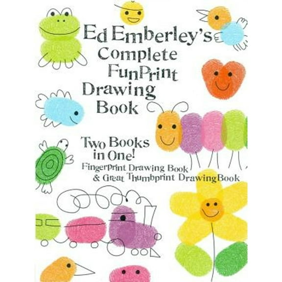 Pre-Owned Ed Emberley's Complete Funprint Drawing Book (Paperback) 0316174483 9780316174480