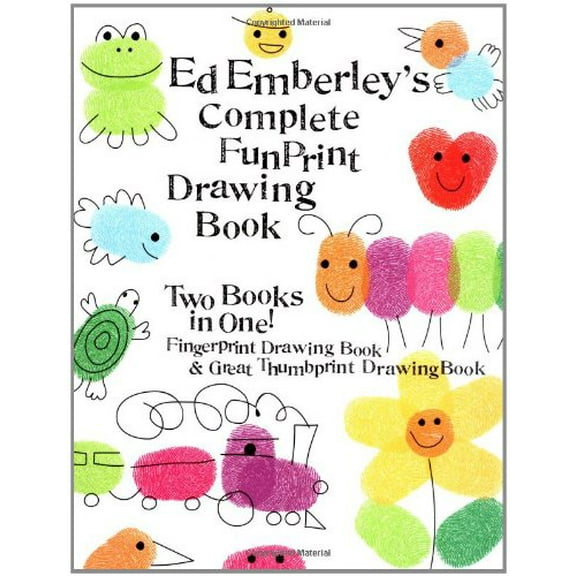 Pre-Owned Ed Emberley's Complete Funprint Drawing Book (Paperback) 0316174483 9780316174480