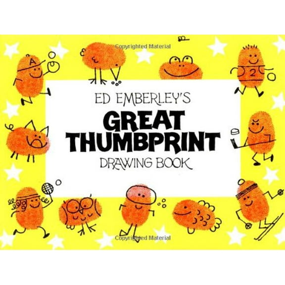 Pre-Owned Ed Emberley's Great Thumbprint Drawing Book (Paperback) 0316236683 9780316236683