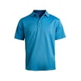 thumbnail image 1 of Ed Garments Men's Big And Tall Hi-Performance Polo Shirt, MARINA BLUE, L, 1 of 2