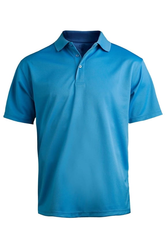 Ed Garments Men's Big And Tall Hi-Performance Polo Shirt, MARINA BLUE, L
